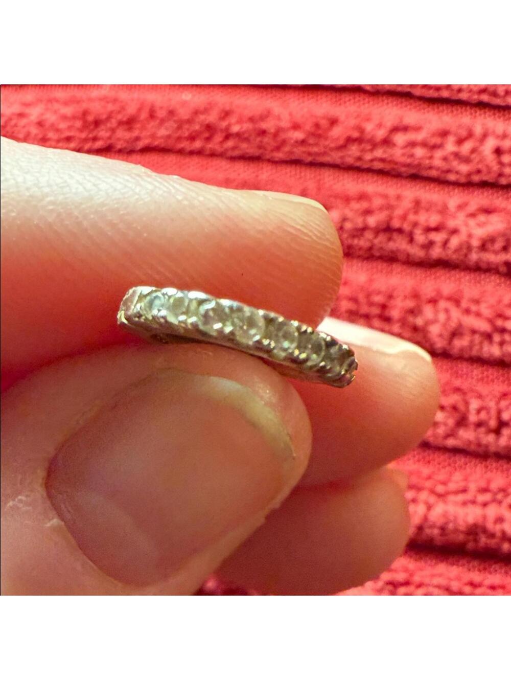 Sterling Silver Hoop Earrings - Picture 4 of 7